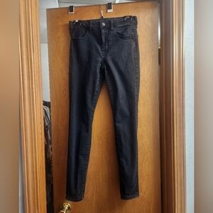 American Eagle Outfitters Black Hi Rise Jegging Jeans Size 6 Reg
